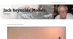 Desktop Screenshot of jackreynoldsmodels.com